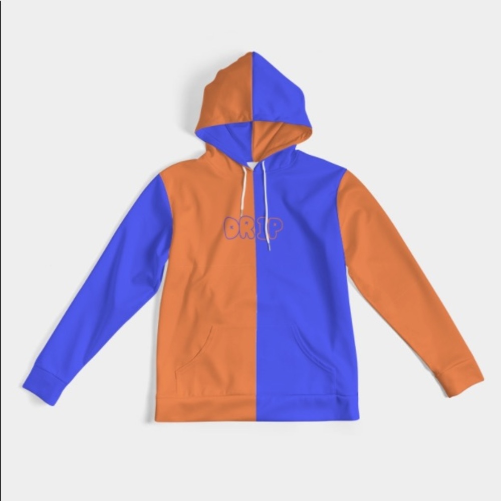 DRIP orange and blue color way